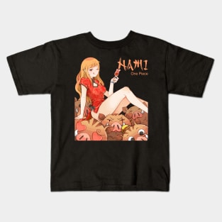 Nami One Piece New Year Fashion Kids T-Shirt